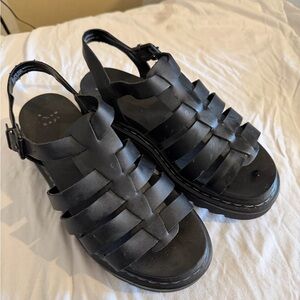 A New Day Black platform Sandals for women
